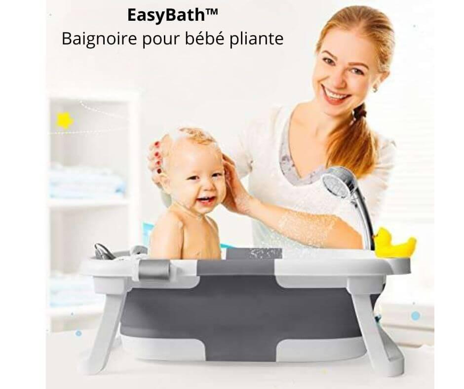 Baignoire bébé pliable  EasyBath™ 👶 – lesptitsdémons