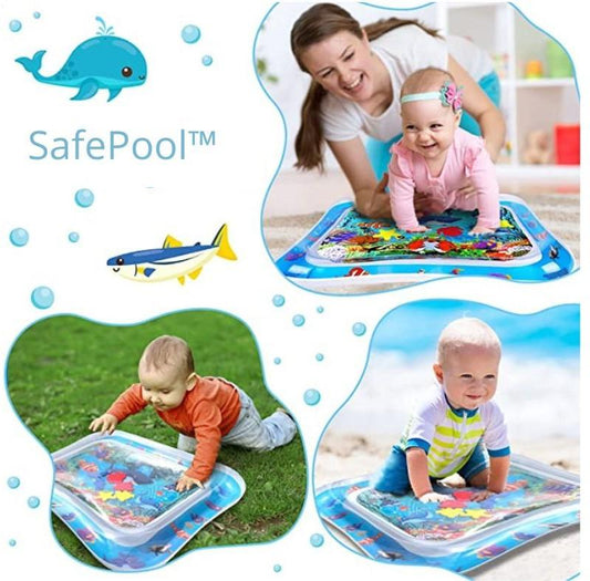 SafePool™ | Tapis à eau Original Montessori, Découverte sensorielle - lesptitsdémons