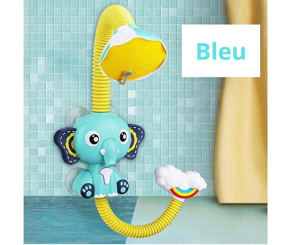Douchette Éléphant Bleu